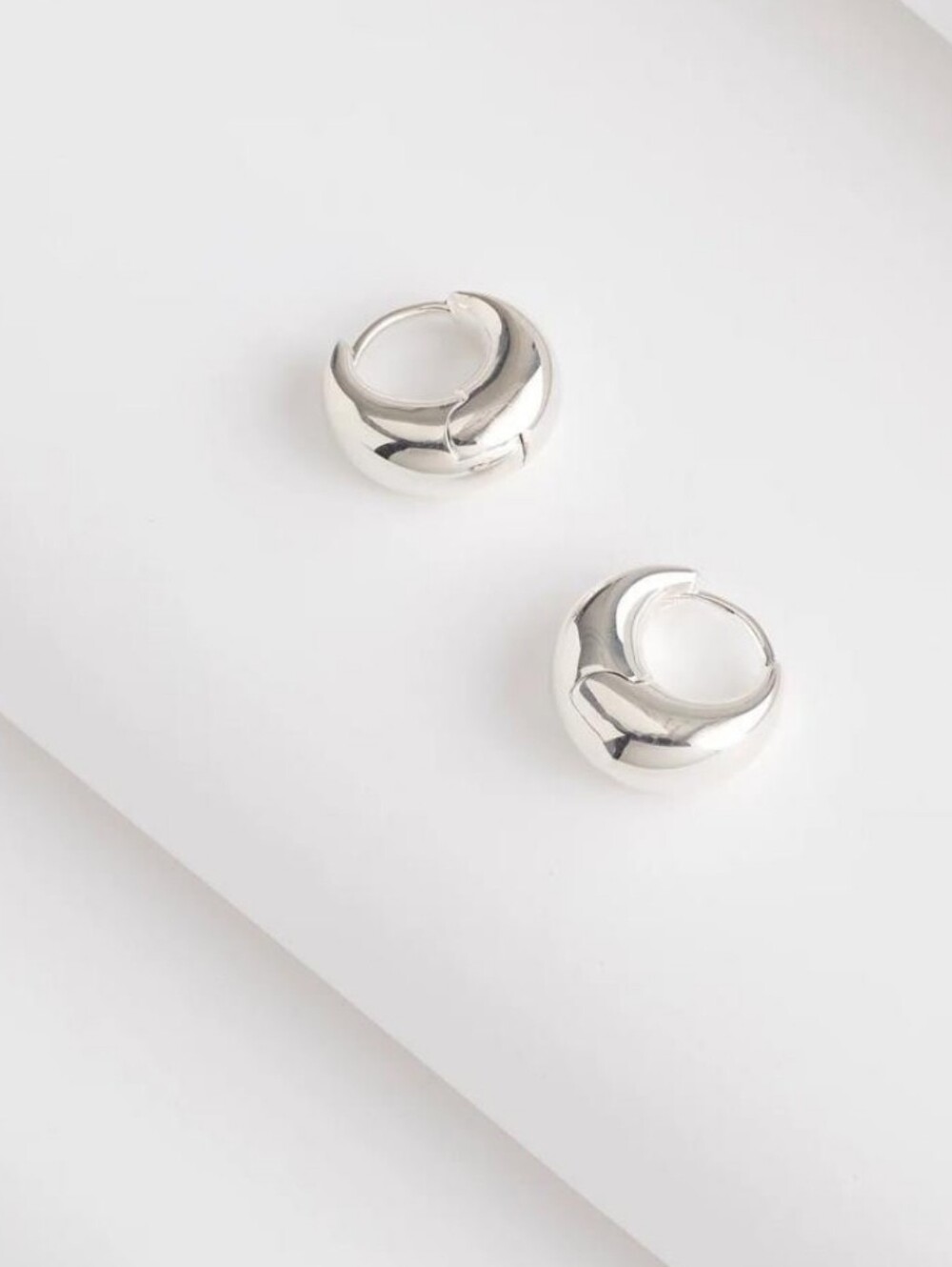 Madewell Demi-Fine Sterling Silver Hoops